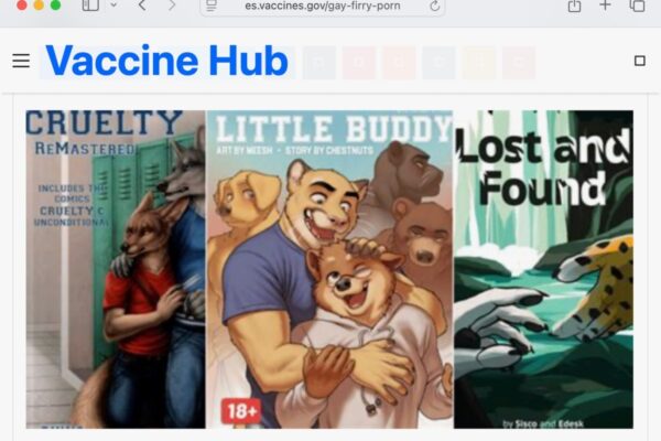 US government’s vaccine website defaced with AI-generated content