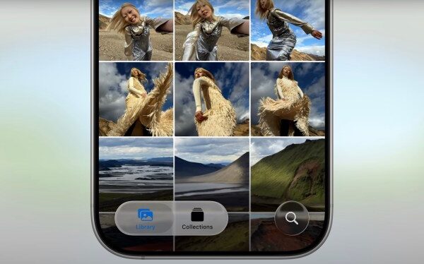 Apple brings back tabs to the Photos app in iOS 26