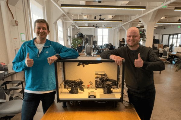 This $30M startup built a dog crate-sized robot factory that learns by watching humans