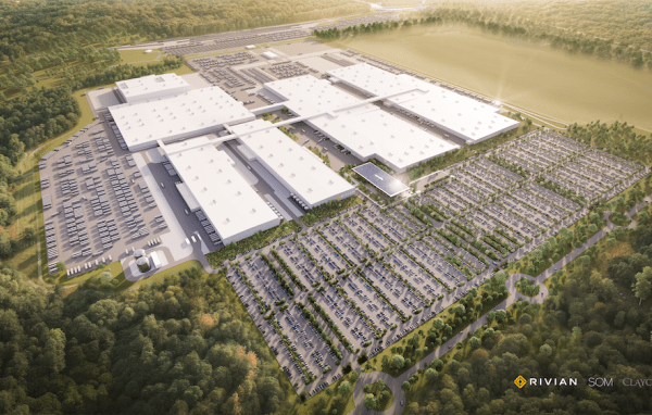 Rivian breaks ground on $5B Georgia factory ahead of construction in 2026